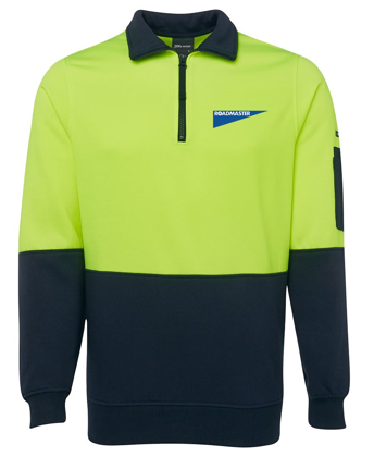 Picture of Hi Vis 1/2 Zip Fleecy Jumper